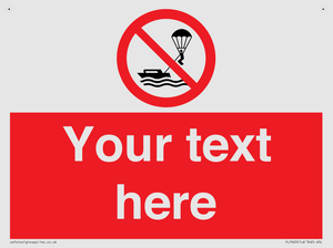 Custom No parasailing